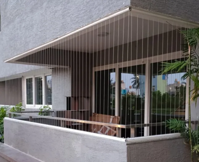 Invisible grill installation in Bengaluru